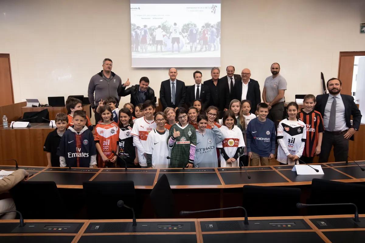 Press conference for the International Inclusion Cup