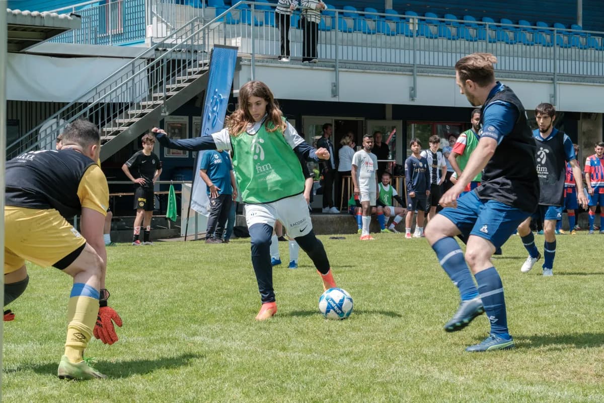 Swiss Inclusion League match in Lausanne