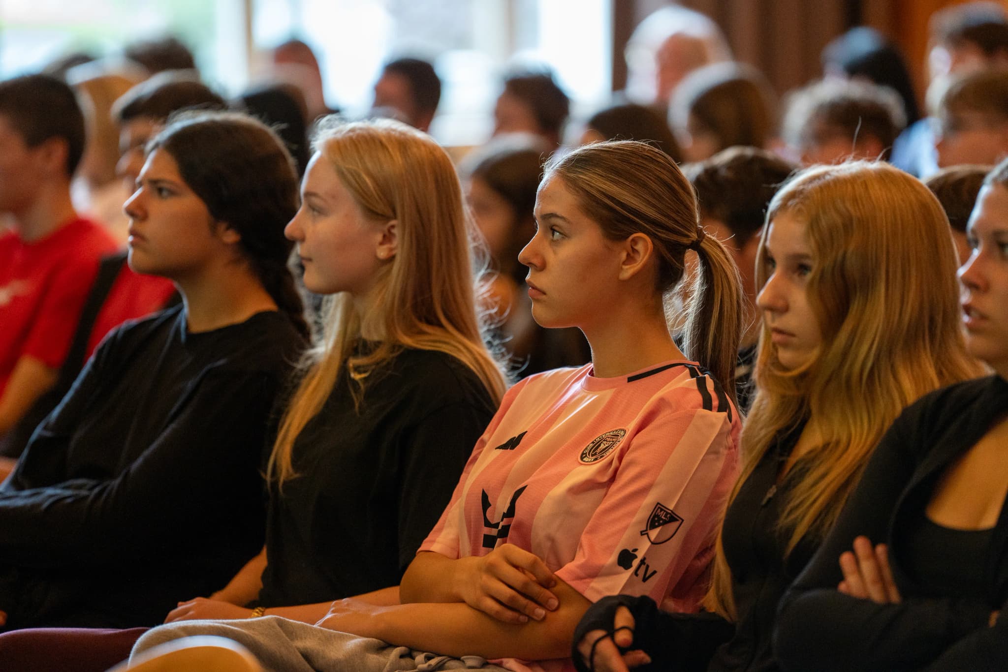 Workshop participants during a FIM raises awareness session