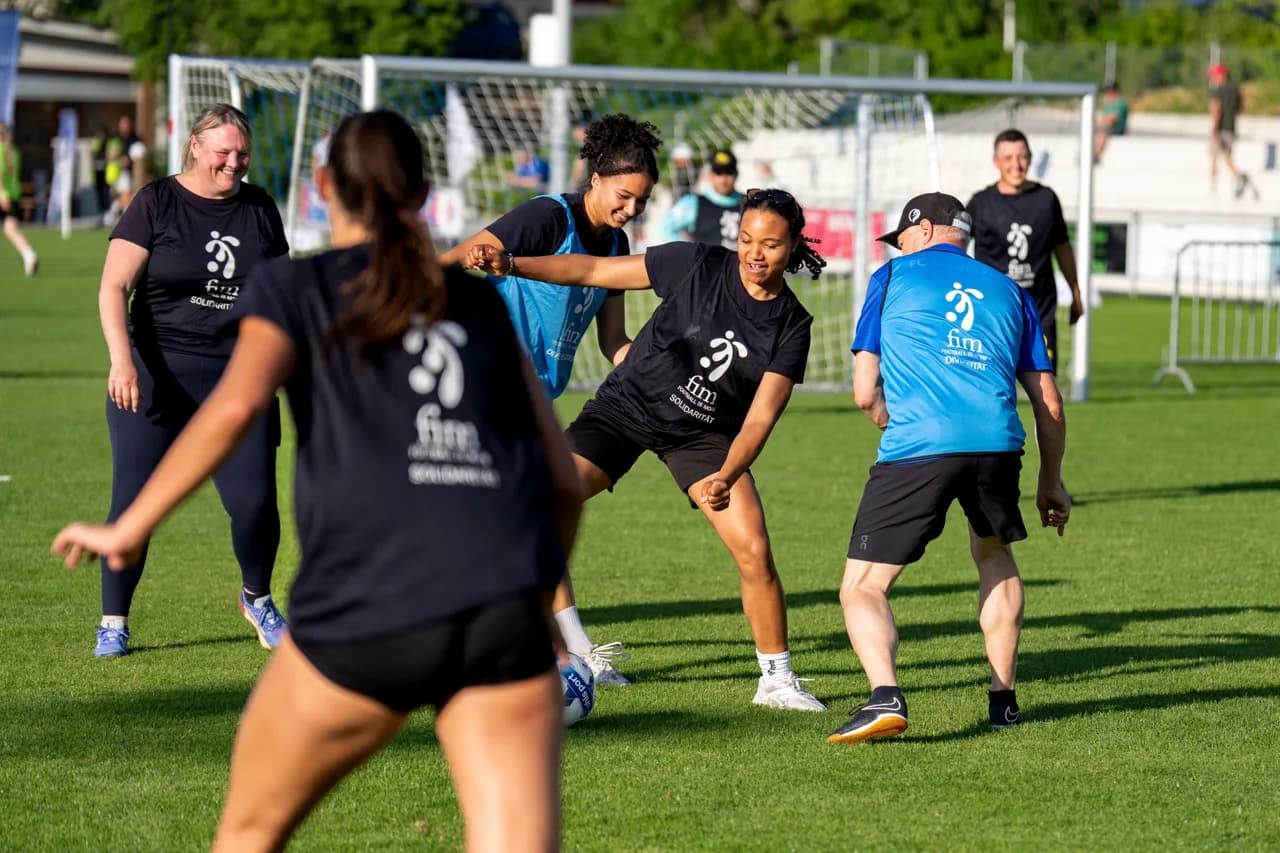 Walking Football Turnier in Ueberstorf