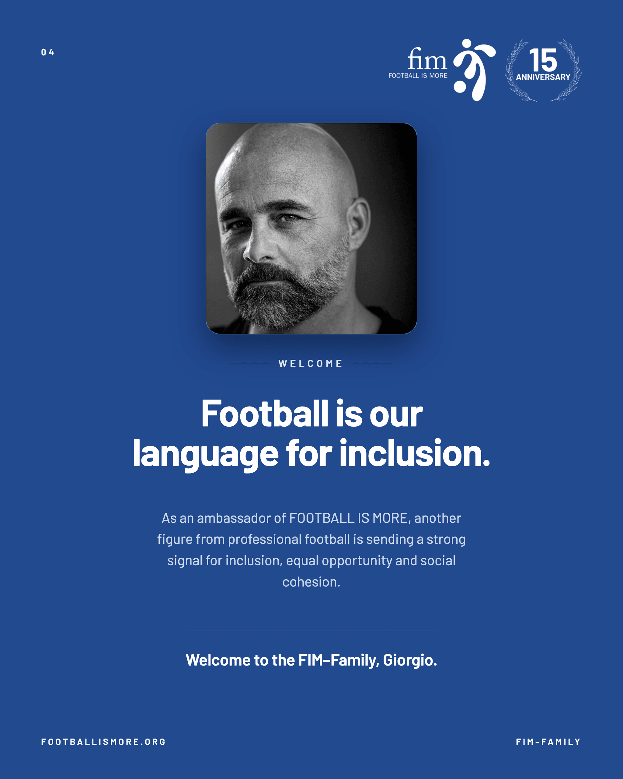 Giorgio Contini New Ambassador – image 4