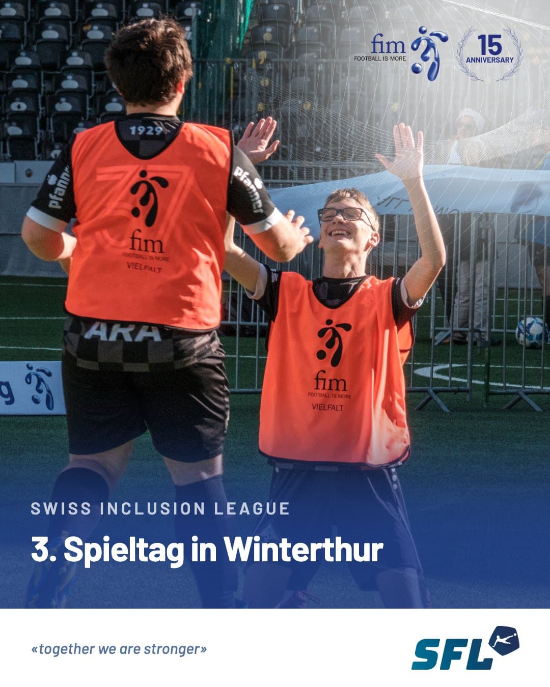 Swiss Inclusion League: 3rd Matchday in Winterthur